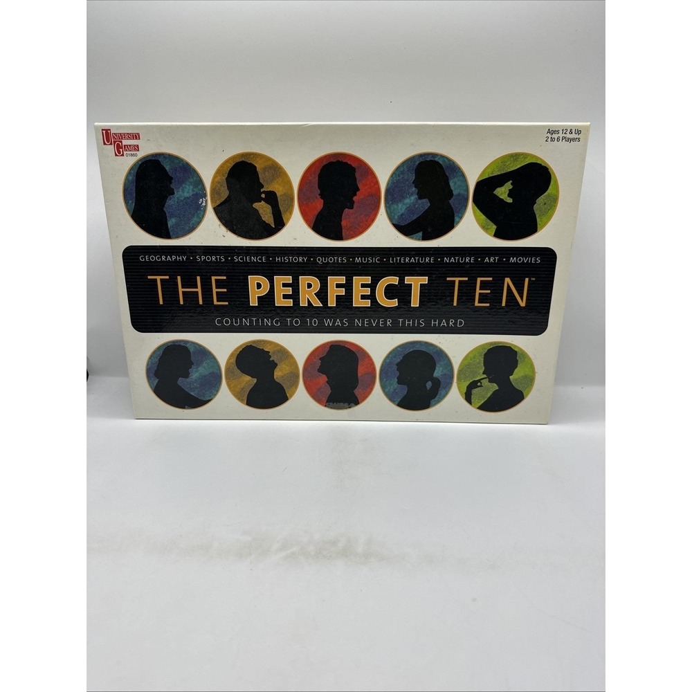 The Perfect Ten 3D Board‎ Game! Family Team Fun Ages 12+/ 2-6 Players